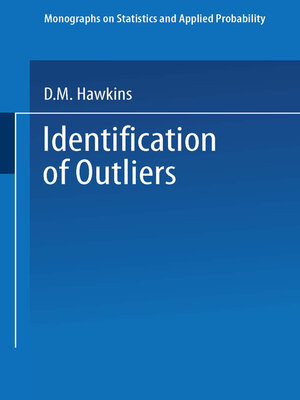 cover image of Identification of Outliers
